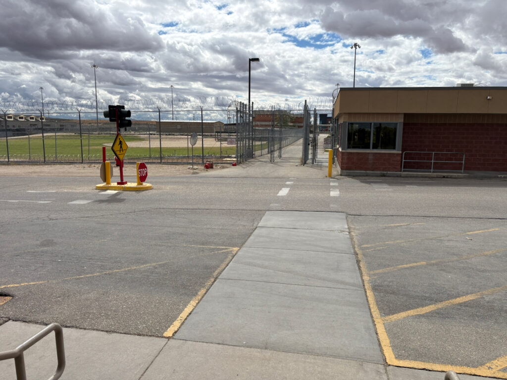The entrance to the South Idaho Correctional Institution. The entrance to South Idaho Correctional Institution.